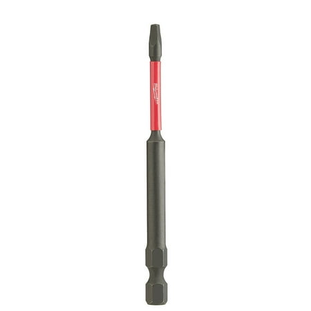 25 Pcs Milwaukee 48-32-4194 Shockwave 3-1/2 In. Square Recess #1 Power Bits
