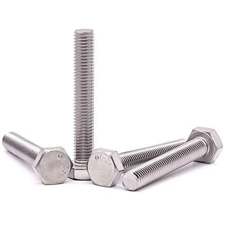 1/4-20 x 2-1/2 (1/4 to 5 Available) Hex Head Cap Bolts Screws 8 PCS 304 Stainless Steel 18-8 Flat Point Full Thread
1/4-20 x 2-1/2 (1/4 to 5 Available) Hex Head Cap Bolts Screws 8 PCS 304 Stainless Steel 18-8 Flat Point Full Thread