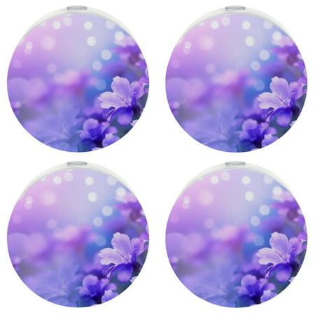 Automatic Night Lights Plug into Wall for Kids & Adults Purple Flowers Spring Dusk to Dawn Sensor Nightlights for Room Bedroom Bathroom Hallway Kitchen
Automatic Night Lights Plug into Wall for Kids & Adults Purple Flowers Spring Dusk to Dawn Sensor Nightlights for Room Bedroom Bathroom Hallway Kitchen