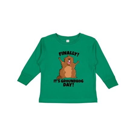 Inktastic Finally It s Groundhog Day Gift Toddler Boy or Toddler Girl Long Sleeve T-Shirt
Inktastic Finally It s Groundhog Day Gift Toddler Boy or Toddler Girl Long Sleeve T-Shirt