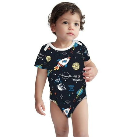 Haiem Space Printed Unisex-Baby Short Sleeve Onesies Bodysuits Unisex Babies Snap-Up Rompers-18 Months
Haiem Space Printed Unisex-Baby Short Sleeve Onesies Bodysuits Unisex Babies Snap-Up Rompers-18 Months