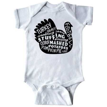 Inktastic Turkey Stuffed with Thanksgiving Words Gift Baby Boy or Baby Girl Bodysuit
Inktastic Turkey Stuffed with Thanksgiving Words Gift Baby Boy or Baby Girl Bodysuit