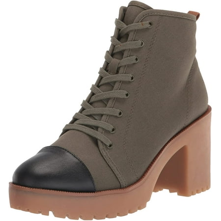 Chinese Laundry Womens Glance Canvas Fashion Boot 7.5 Olive