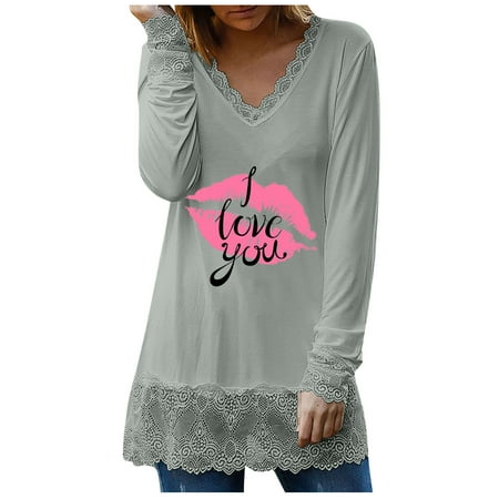 Juebong Love Sweatshirt Love Sweater Valentine s Day Gift for Her Love Gift Idea for Women Valentines Day Sweatshirt Spring Love Top Gray shirts for women M
Juebong Love Sweatshirt Love Sweater Valentine s Day Gift for Her Love Gift Idea for Women Valentines Day Sweatshirt Spring Love Top Gray shirts for women M