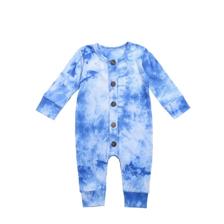 ZIYIXIN Newborn Baby Girl Boy One Piece Romper Tie Dye Long Sleeve Bodysuit Jumpsuit Pajamas Fall Winter Outfits Blue 18-24 Months
ZIYIXIN Newborn Baby Girl Boy One Piece Romper Tie Dye Long Sleeve Bodysuit Jumpsuit Pajamas Fall Winter Outfits Blue 18-24 Months