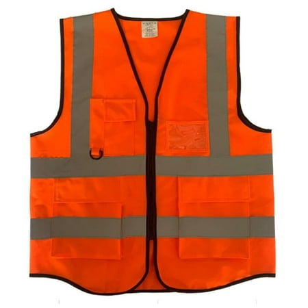 safety vest Reflective Vest Working Clothes for Outdoor sports construction yellow orange color 4POCKETS
safety vest Reflective Vest Working Clothes for Outdoor sports construction yellow orange color 4POCKETS