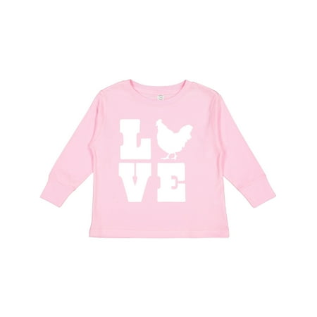 Inktastic Love Chickens Gift Toddler Boy or Toddler Girl Long Sleeve T-Shirt
Inktastic Love Chickens Gift Toddler Boy or Toddler Girl Long Sleeve T-Shirt