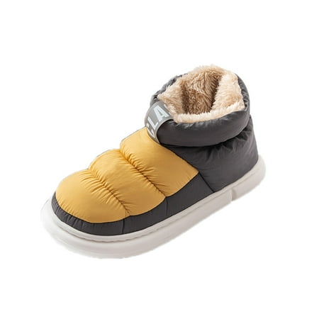 Xutthjh Men Snow Boots Autumn Winter Indoor Outdoor Fashion Comfortable Warm Non-Slip
Xutthjh Men Snow Boots Autumn Winter Indoor Outdoor Fashion Comfortable Warm Non-Slip