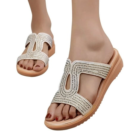NEGJ Flats Shoes Women Sandals Comfort With Elastic Ankle Strap Casual Bohemian Beach Shoes Slip On Rhine
NEGJ Flats Shoes Women Sandals Comfort With Elastic Ankle Strap Casual Bohemian Beach Shoes Slip On Rhine