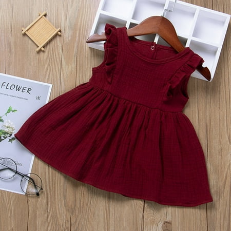 Dyfzdhu Girls Dress Baby Princess Print Solid Fly Girls Sleeve Ruffles Dress Toddler Girls Dress&Skirt
Dyfzdhu Girls Dress Baby Princess Print Solid Fly Girls Sleeve Ruffles Dress Toddler Girls Dress&Skirt