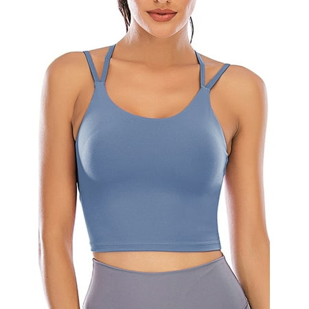Sling tube top Chest Pad Vest Without Steel Ring Sling Vest Cross Back Medium Support Wirefree Bra
Sling tube top Chest Pad Vest Without Steel Ring Sling Vest Cross Back Medium Support Wirefree Bra