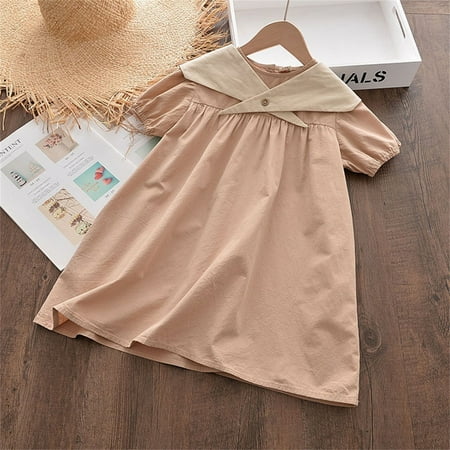 Toddler Kids Baby Girls Solid Dress Short Sleeve A Line Ruffle Summer Sundress Princess Dresses
Toddler Kids Baby Girls Solid Dress Short Sleeve A Line Ruffle Summer Sundress Princess Dresses