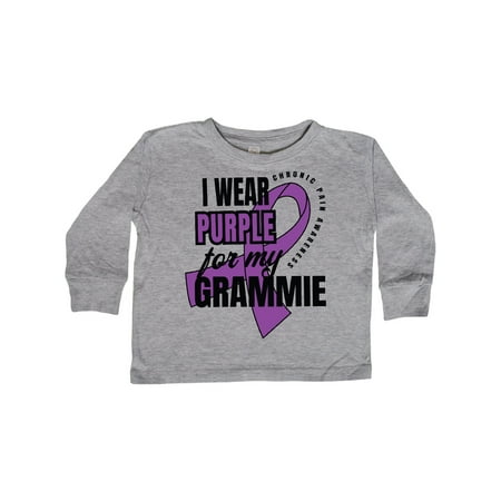 Inktastic Chronic Pain I Wear Purple For My Grammie Gift Toddler Boy or Toddler Girl Long Sleeve T-Shirt
Inktastic Chronic Pain I Wear Purple For My Grammie Gift Toddler Boy or Toddler Girl Long Sleeve T-Shirt