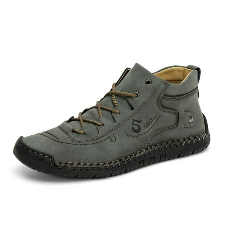DONGGTG Stylish Men‘s Lace Up Ankle Boots with PU Leather and Intricate Stitch Detail - Chic and Comfortable Work Shoes for Men
DONGGTG Stylish Men‘s Lace Up Ankle Boots with PU Leather and Intricate Stitch Detail - Chic and Comfortable Work Shoes for Men