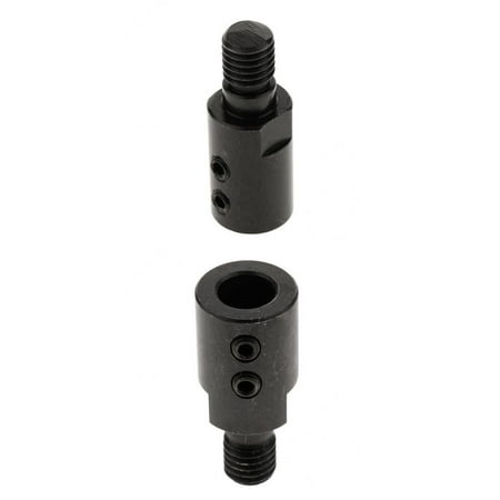 2 Pieces Motor Shaft Coupler Sleeve Connecting Rod Grinder Accessories