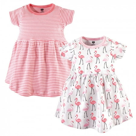 Hudson Baby Infant and Toddler Girl Cotton Short-Sleeve Dresses 2pk Flamingos 0-3 Months
Hudson Baby Infant and Toddler Girl Cotton Short-Sleeve Dresses 2pk Flamingos 0-3 Months