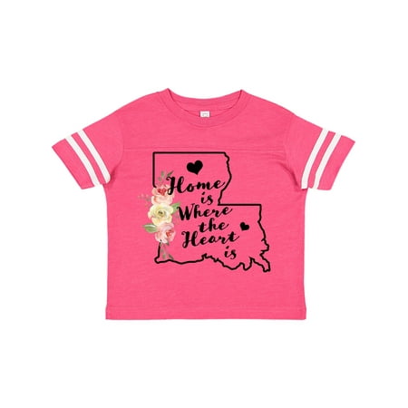 Inktastic Louisiana Home is Where the Heart is with Watercolor Floral Gift Toddler Boy or Toddler Girl T-Shirt
Inktastic Louisiana Home is Where the Heart is with Watercolor Floral Gift Toddler Boy or Toddler Girl T-Shirt