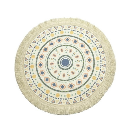Jangslng Cup Mat Beautiful Fine Workmanship Non-slip Bohemian Style Nordic Heat Insulation Polyester Cotton Dining Table Mat Coaster Pad Household Accessories
Jangslng Cup Mat Beautiful Fine Workmanship Non-slip Bohemian Style Nordic Heat Insulation Polyester Cotton Dining Table Mat Coaster Pad Household Accessories