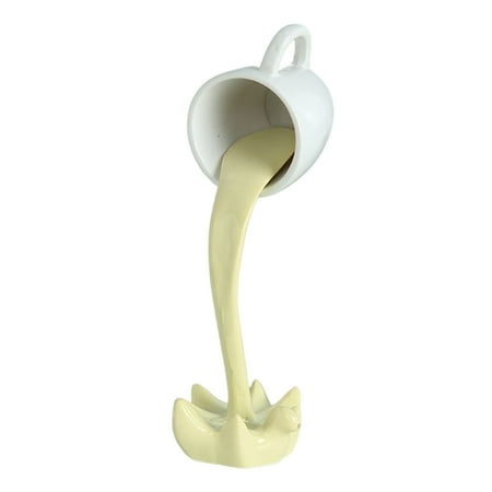 Geruite Floating Coffee Cup Mug Sculpture - Durable Pouring Splash Coffee Mug Sculpture | Funny Coffee Mug for Home Kitchen Decoration
Geruite Floating Coffee Cup Mug Sculpture - Durable Pouring Splash Coffee Mug Sculpture | Funny Coffee Mug for Home Kitchen Decoration