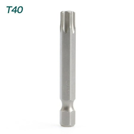 1pc alloy steel 50mm long Torx screwdriver bit 1/4\\\ hexagon handle T5-T40
1pc alloy steel 50mm long Torx screwdriver bit 1/4\\\ hexagon handle T5-T40