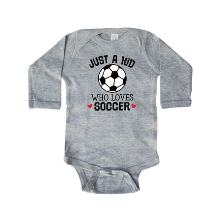 Inktastic Soccer Sports Gift for Kids Gift Baby Boy or Baby Girl Long Sleeve Bodysuit
Inktastic Soccer Sports Gift for Kids Gift Baby Boy or Baby Girl Long Sleeve Bodysuit