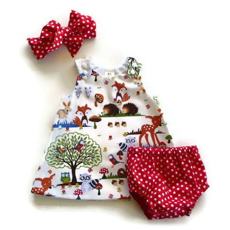 Bagilaanoe 3pcs Newborn Baby Girl Casual Christmas Outfits Animal Print Sleeveless Dress Tops + Shorts + Headband 6M 12M 18M 24M Infant Short Pants Set
Bagilaanoe 3pcs Newborn Baby Girl Casual Christmas Outfits Animal Print Sleeveless Dress Tops + Shorts + Headband 6M 12M 18M 24M Infant Short Pants Set