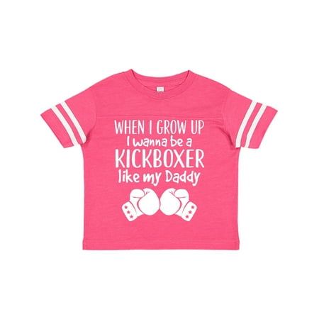 Inktastic Kickboxing Future Kickboxer Like Daddy Gift Toddler Boy or Toddler Girl T-Shirt
Inktastic Kickboxing Future Kickboxer Like Daddy Gift Toddler Boy or Toddler Girl T-Shirt