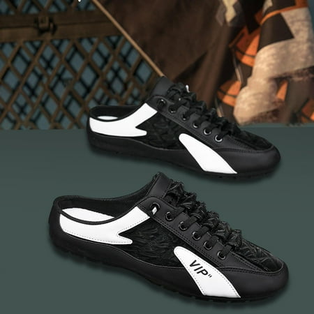Men Slip on Mule Sneakers Casual Sports Shoes Loafers Lace up Shoes Nonslip Backless Sneakers Men Clippers for Trekking Kids Shorts Outdoor 43
Men Slip on Mule Sneakers Casual Sports Shoes Loafers Lace up Shoes Nonslip Backless Sneakers Men Clippers for Trekking Kids Shorts Outdoor 43