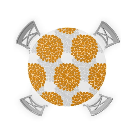 Round Tablecloth with Elastic Yellow Gray Flower Hydrangea Waterproof Stain-proof Table Cover Wipeable Fitted Table Cloths for 45 -54 Round Tables Dining Kitchen
Round Tablecloth with Elastic Yellow Gray Flower Hydrangea Waterproof Stain-proof Table Cover Wipeable Fitted Table Cloths for 45 -54 Round Tables Dining Kitchen