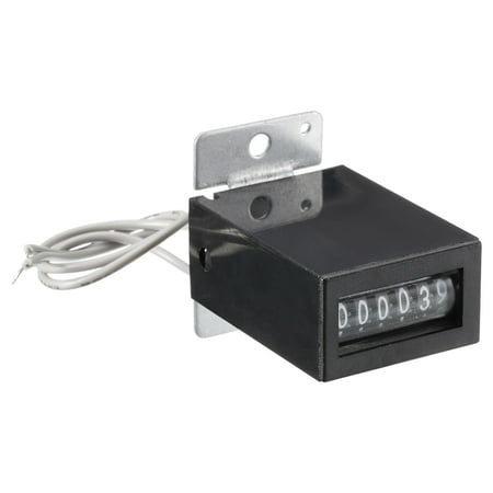 Uxcell Electromagnetic Counter 6 Digits 0-999999 Range Electronic Pulse Totalizer 7-24V
Uxcell Electromagnetic Counter 6 Digits 0-999999 Range Electronic Pulse Totalizer 7-24V