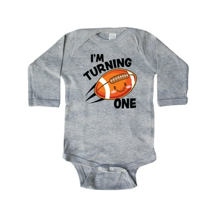Inktastic Birthday I m Turning One with Football Gift Baby Boy or Baby Girl Long Sleeve Bodysuit
Inktastic Birthday I m Turning One with Football Gift Baby Boy or Baby Girl Long Sleeve Bodysuit