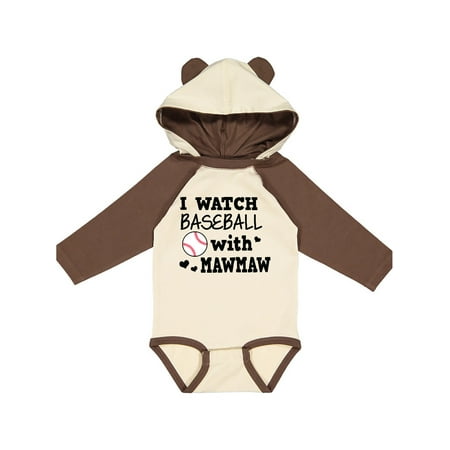 Inktastic I Watch Baseball with My Mawmaw Gift Baby Boy or Baby Girl Long Sleeve Bodysuit
Inktastic I Watch Baseball with My Mawmaw Gift Baby Boy or Baby Girl Long Sleeve Bodysuit