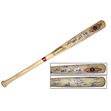 2004 Boston Red Sox Team-Signed "Curse is Reversed" Bat (Limited Edition of 175)