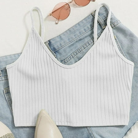 FREE SHIPPING-camisole Women Ladies Solid Sleeveless V_neck Pullover Vest Tank Crop Tops Shirts nightgowns for women lingerie valentines day birthday gifts White
FREE SHIPPING-camisole Women Ladies Solid Sleeveless V_neck Pullover Vest Tank Crop Tops Shirts nightgowns for women lingerie valentines day birthday gifts White