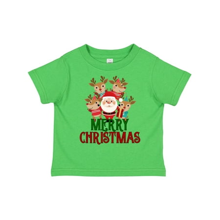 Inktastic Merry Christmas Santa Reindeer Gift Toddler Boy or Toddler Girl T-Shirt
Inktastic Merry Christmas Santa Reindeer Gift Toddler Boy or Toddler Girl T-Shirt
