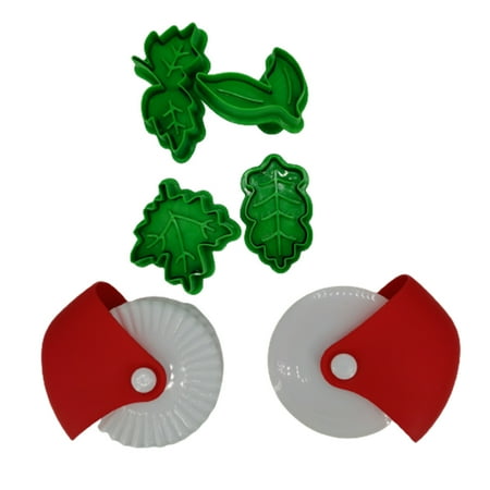 New Creative Leaf Cake Stencils Multipurpose Cookie Cutter Dough Cutting Wheel Practical Kitchen Baking Tools
New Creative Leaf Cake Stencils Multipurpose Cookie Cutter Dough Cutting Wheel Practical Kitchen Baking Tools