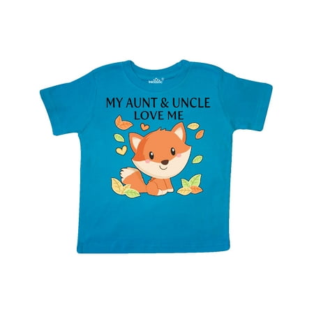 Inktastic My Aunt and Uncle Love Me- little fox Gift Toddler Boy or Toddler Girl T-Shirt
Inktastic My Aunt and Uncle Love Me- little fox Gift Toddler Boy or Toddler Girl T-Shirt