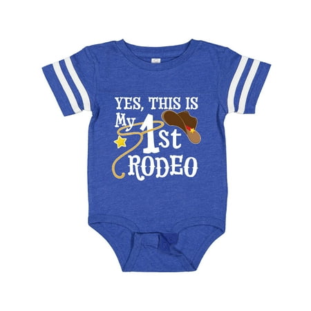 Inktastic Yes This is My 1st Rodeo- Cowboy Hat with Red Band Lasso Gift Baby Boy or Baby Girl Bodysuit
Inktastic Yes This is My 1st Rodeo- Cowboy Hat with Red Band Lasso Gift Baby Boy or Baby Girl Bodysuit