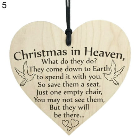Yoone Hanging Pendant DIY Decorative Heart Shape Christmas Tree Ornaments Door Hanger for Home
Yoone Hanging Pendant DIY Decorative Heart Shape Christmas Tree Ornaments Door Hanger for Home
