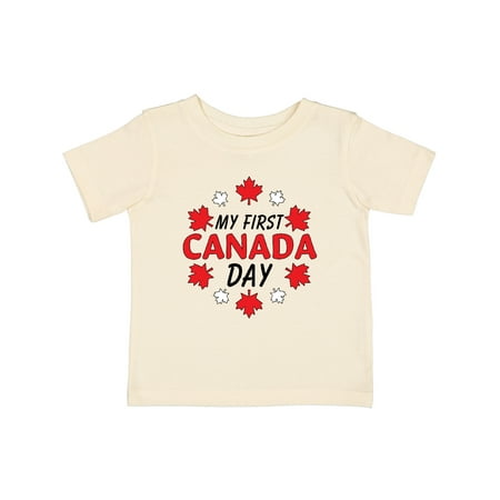 Inktastic My First Canada Day with Red and White Maple Leaves Gift Baby Boy or Baby Girl T-Shirt
Inktastic My First Canada Day with Red and White Maple Leaves Gift Baby Boy or Baby Girl T-Shirt