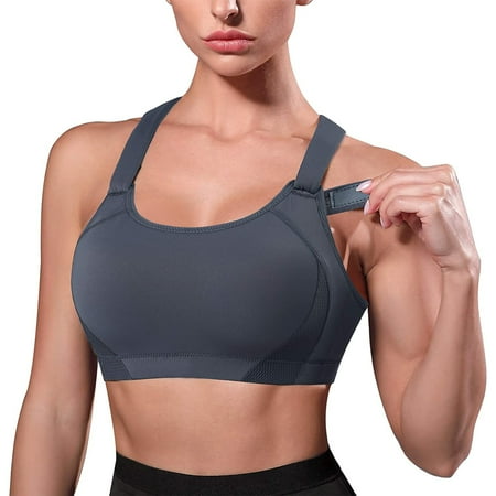 KUMAYES Sport Bras for Women High Support Racerback Front Closure Adjustable Workout Tops Bra Bounce Control Gym Activewear Bras
KUMAYES Sport Bras for Women High Support Racerback Front Closure Adjustable Workout Tops Bra Bounce Control Gym Activewear Bras
