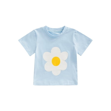 Bagilaanoe Kids Girl Short Sleeve Tops 1 2 3 4 5 6 Years Flower Print Crew Neck Loose Summer T Shirts
Bagilaanoe Kids Girl Short Sleeve Tops 1 2 3 4 5 6 Years Flower Print Crew Neck Loose Summer T Shirts