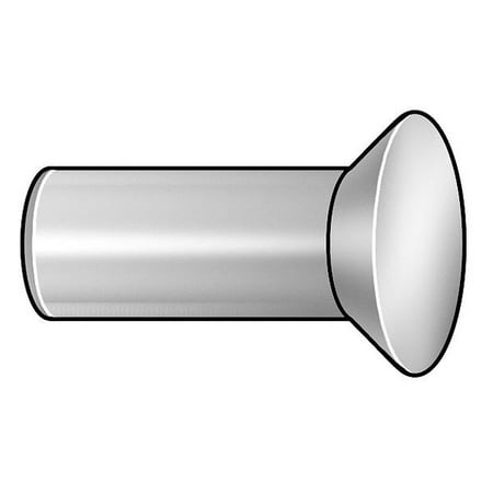 ZoroSelect Solid Rivet Countersunk Head 0.1875 in Dia. 0.375 in L Stainless Steel Body 100 PK
ZoroSelect Solid Rivet Countersunk Head 0.1875 in Dia. 0.375 in L Stainless Steel Body 100 PK