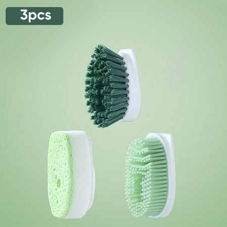 Kitchen Silicone Cleaning Brush 3 In 1 Long Handle Cleaning Brush Removable Brush Sponge Dispenser Dishwasher
Kitchen Silicone Cleaning Brush 3 In 1 Long Handle Cleaning Brush Removable Brush Sponge Dispenser Dishwasher