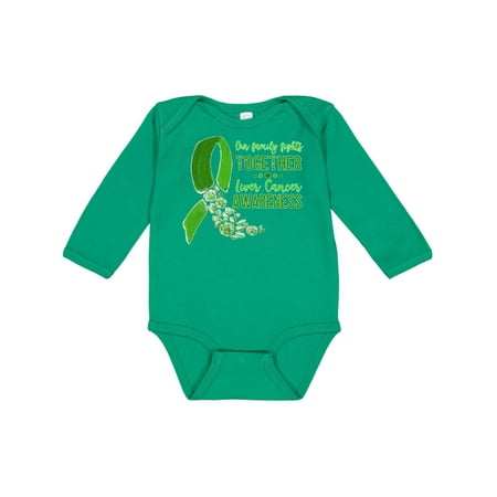 Inktastic Our Family Fights Together Liver Cancer Awareness Gift Baby Boy or Baby Girl Long Sleeve Bodysuit
Inktastic Our Family Fights Together Liver Cancer Awareness Gift Baby Boy or Baby Girl Long Sleeve Bodysuit
