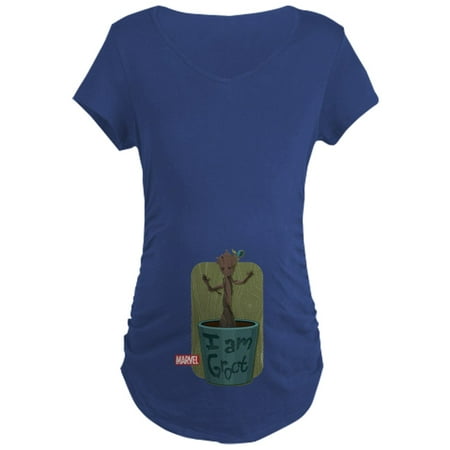 CafePress - Guardians Baby Groot Maternity Dark T Shirt - Maternity Dark T-Shirt