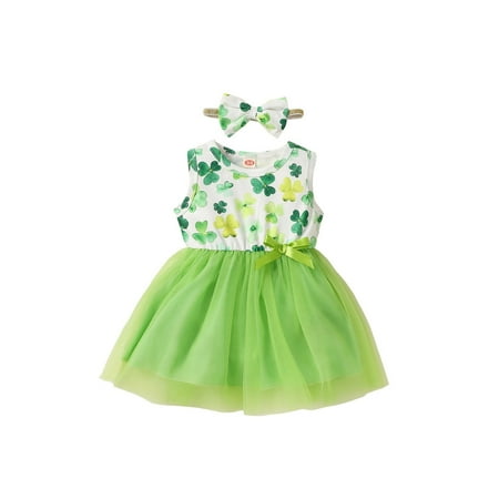 YFPWM Infant Baby Girls Outfit Set Toddler Baby Girls Net Yarn Solid Color St. Patrick s Day Four Leaf Print Sleeveless Skirt Dress White 3-4 Years
YFPWM Infant Baby Girls Outfit Set Toddler Baby Girls Net Yarn Solid Color St. Patrick s Day Four Leaf Print Sleeveless Skirt Dress White 3-4 Years