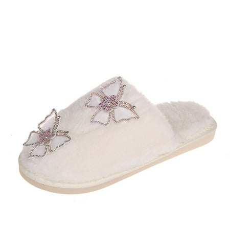 Honeeladyy Autumn Large Size Flat-heeled Flat-bottomed Toe-type Plush Women s Slipper White Sales
Honeeladyy Autumn Large Size Flat-heeled Flat-bottomed Toe-type Plush Women s Slipper White Sales