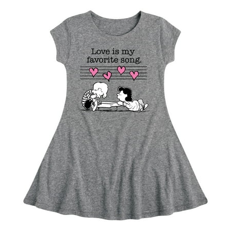 Peanuts - Lucy And Schroeder Valentine s Piano - Toddler And Youth Girls Fit And Flare Dress
Peanuts - Lucy And Schroeder Valentine s Piano - Toddler And Youth Girls Fit And Flare Dress
