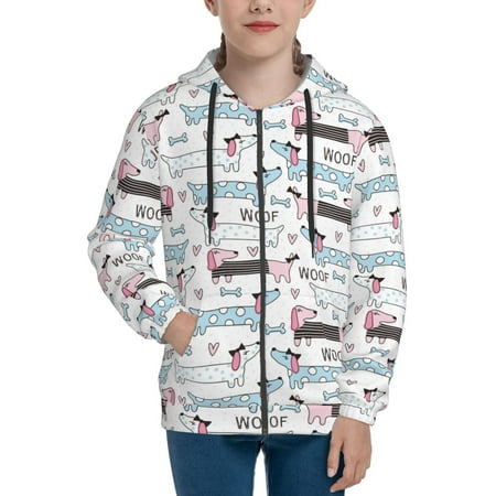 Hoodies for Teen Girls Boys Dachshund Dog Puppy Pink Blue Long Sleeve Youth Kids Essentials Zip Up Hoodie Lghtweight Fashion Hoodies & Sweatshirts Jacket Fall Winter Outfits Tops
Hoodies for Teen Girls Boys Dachshund Dog Puppy Pink Blue Long Sleeve Youth Kids Essentials Zip Up Hoodie Lghtweight Fashion Hoodies & Sweatshirts Jacket Fall Winter Outfits Tops
